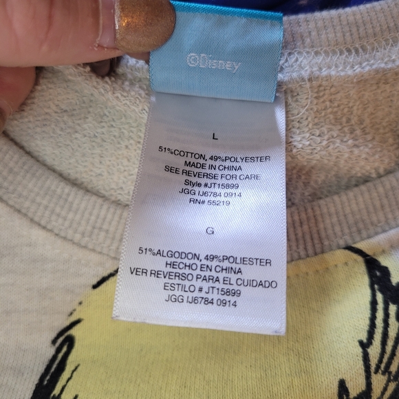 Tinkerbell Crop Sweater - Picture 2 of 2